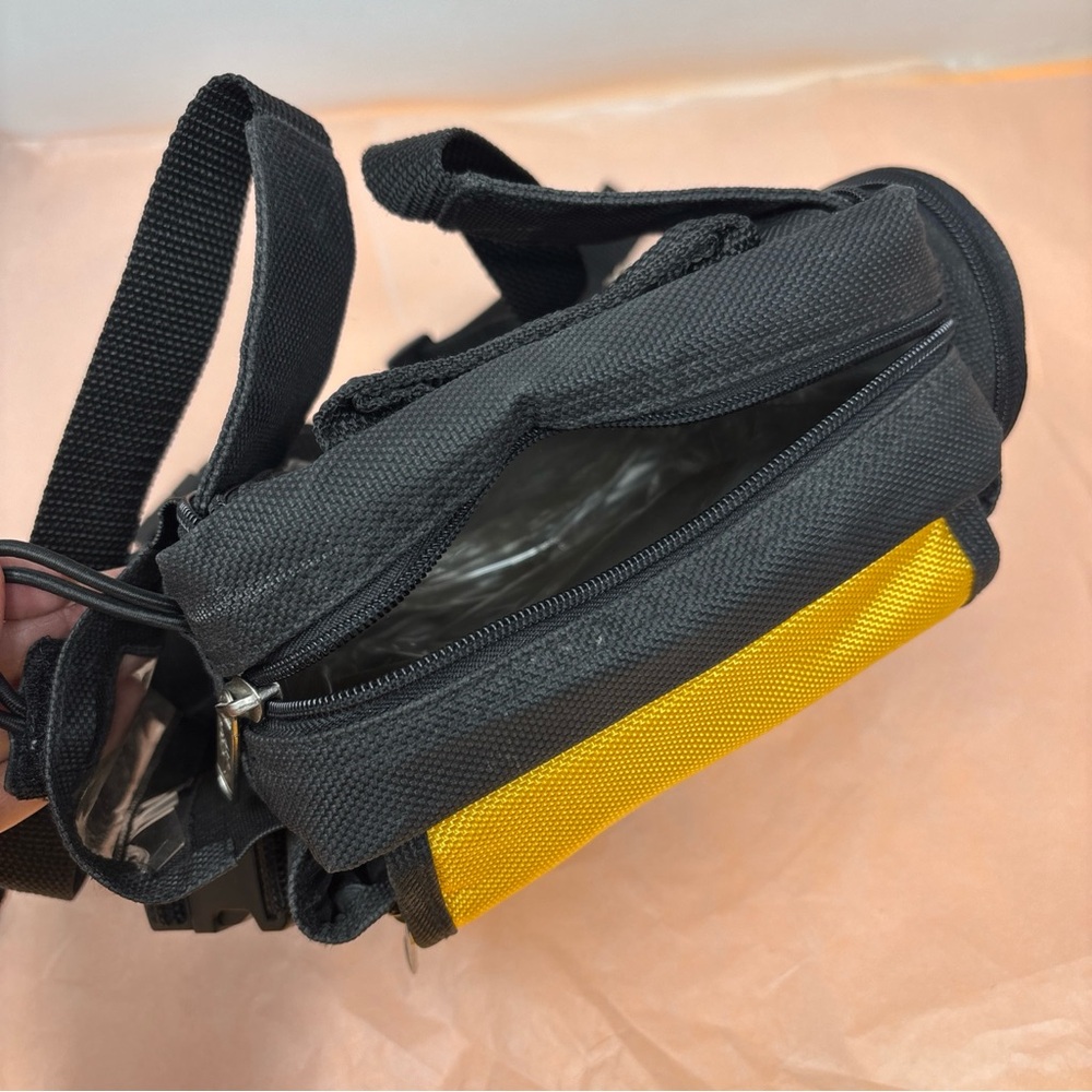 NASCAR Yellow and Black Men's Bag used good condition 🏎️ - Picture 7 of 16